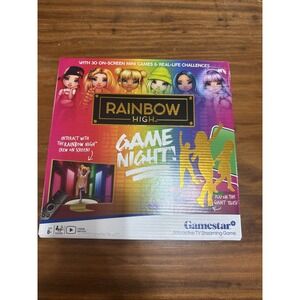 Rainbow High Game Night Interactive Screen Tile Game 6 Players 30 Games NEW